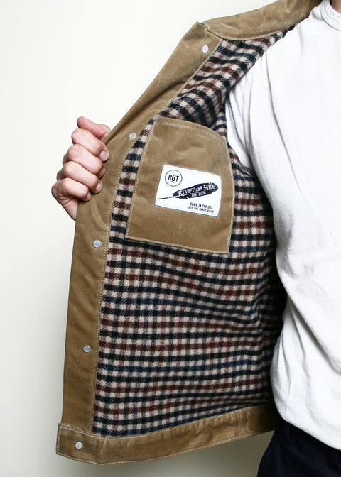  Rogue Territory Lined Tan Ridgeline Gingham