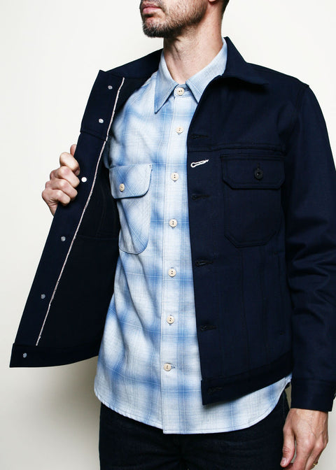  Field Shirt // Sky Blue Shadow Plaid