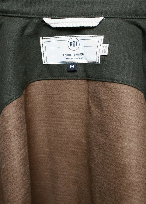  Oxford Overshirt // Brushed Brown