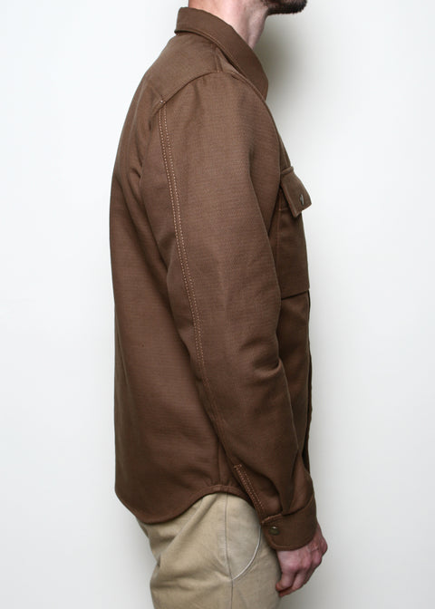  Oxford Overshirt // Brushed Brown